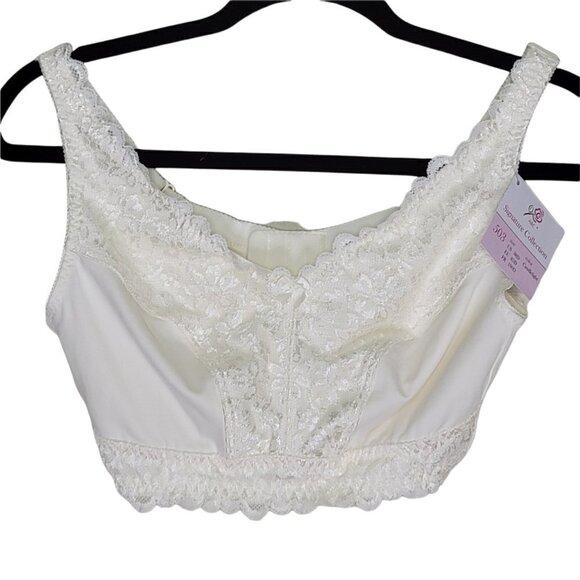 ABC Signature 503 Lace Embrace Bra Bras Size 38D Candlelight Color Comfort - Picture 3 of 12